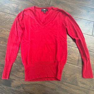 Mossimo red sweater